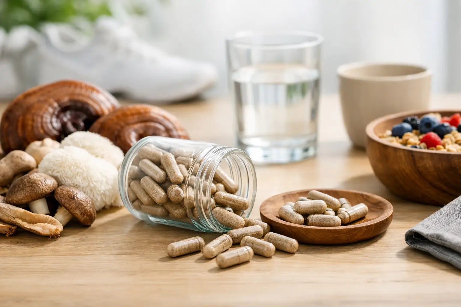 Organic Mushroom Pills That Actually Fit Daily Life