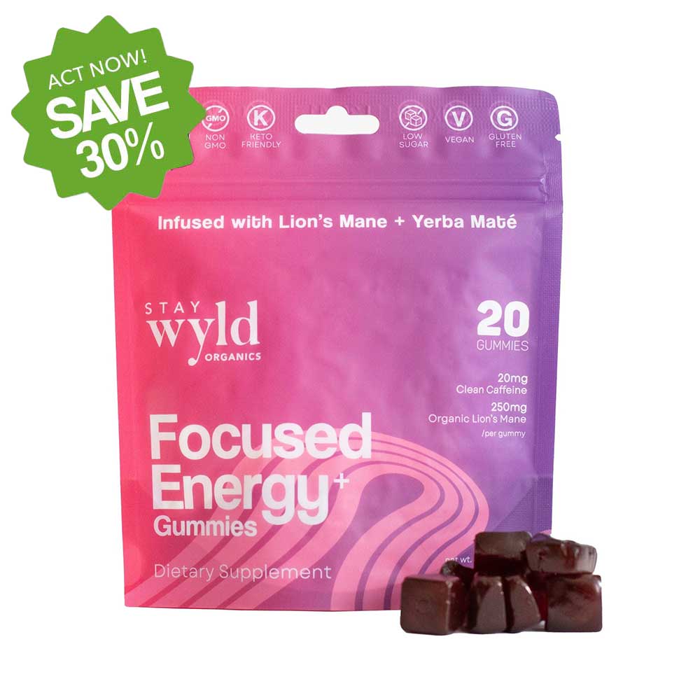 Focused Energy Gummies (30% OFF)