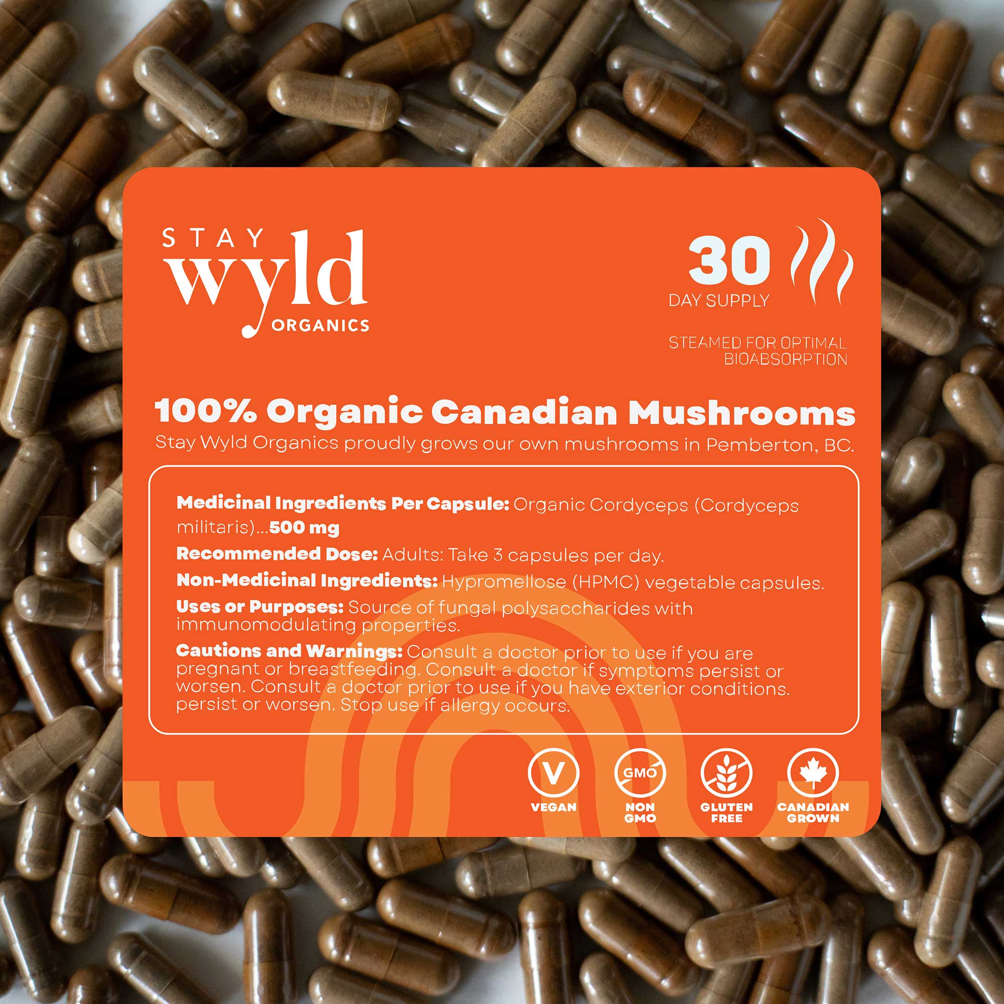 Cordyceps Mushroom Capsules