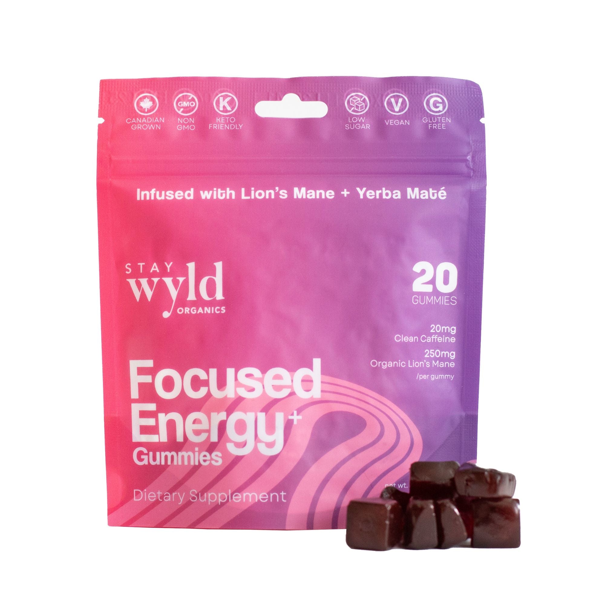 Focused Energy Gummies | 20 pack