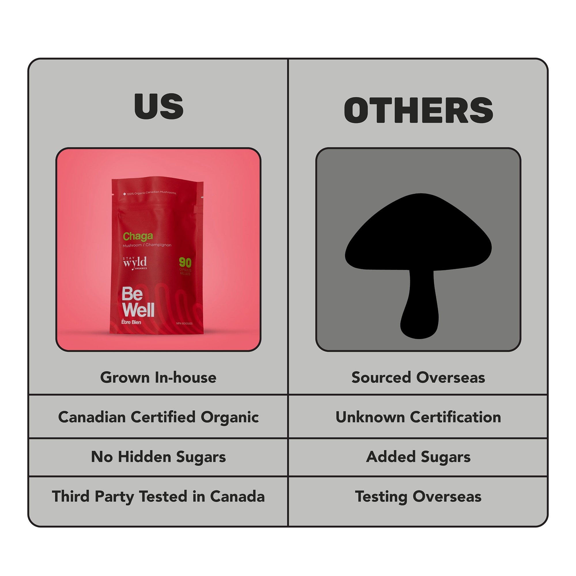 Chaga Mushroom Capsules