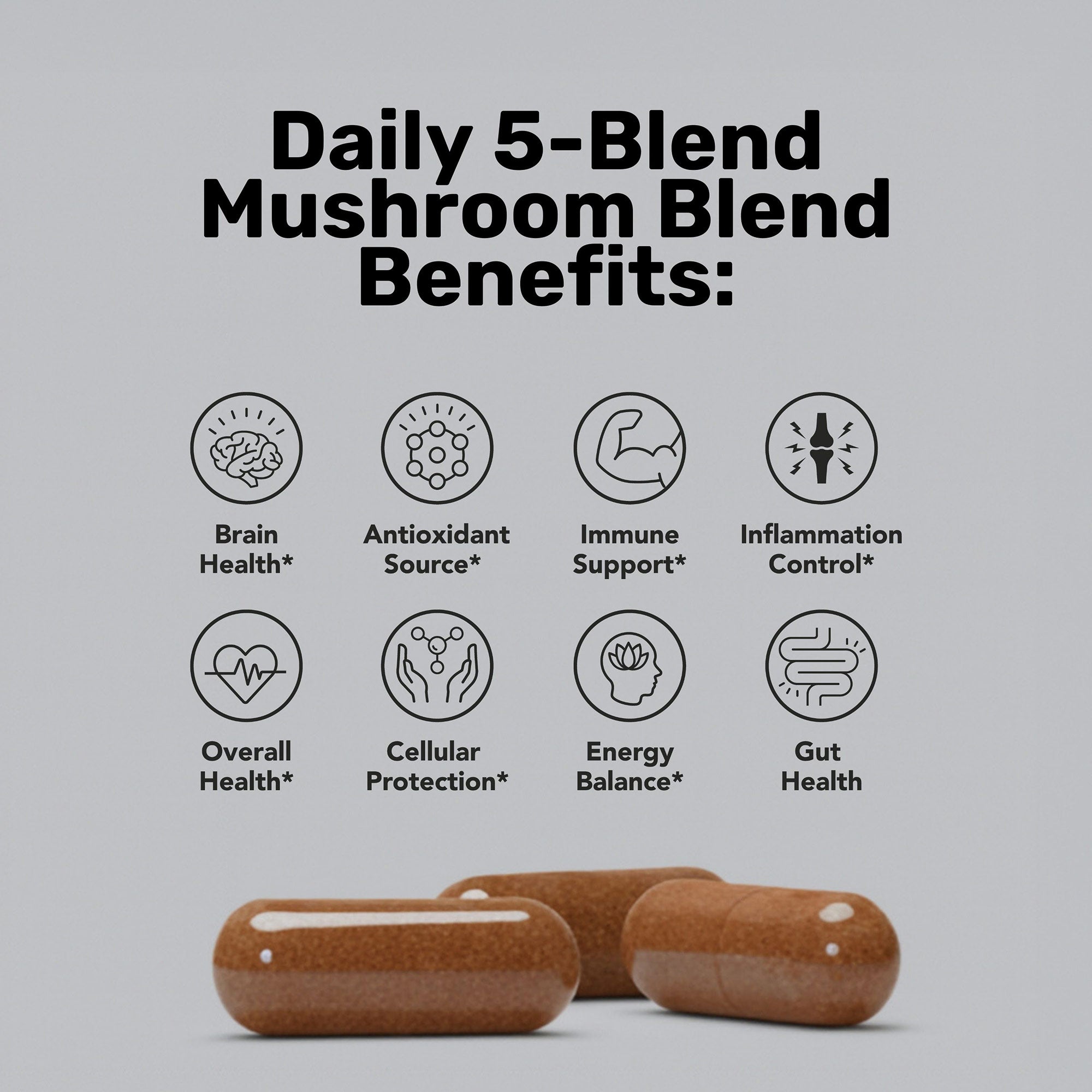 Daily Immunity 5-Blend Capsules