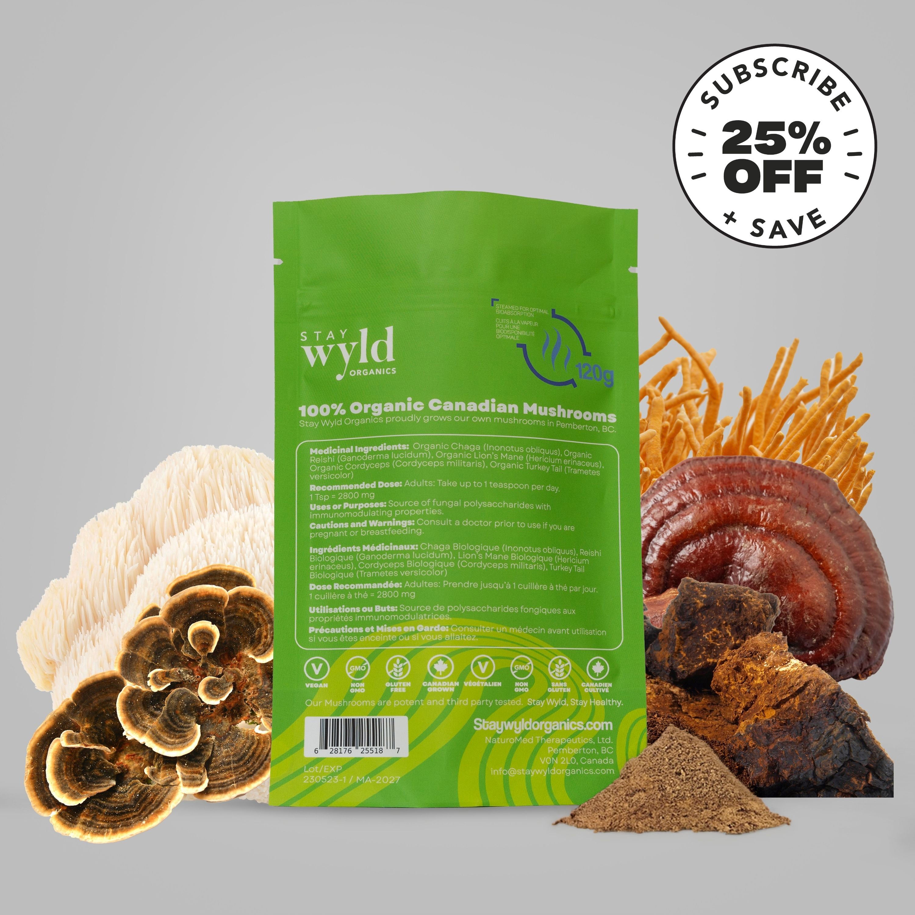 Daily Immunity 5-Blend Powder | 120g